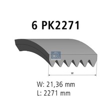 Keilrippenriemen für Ford Maverick | 24626804