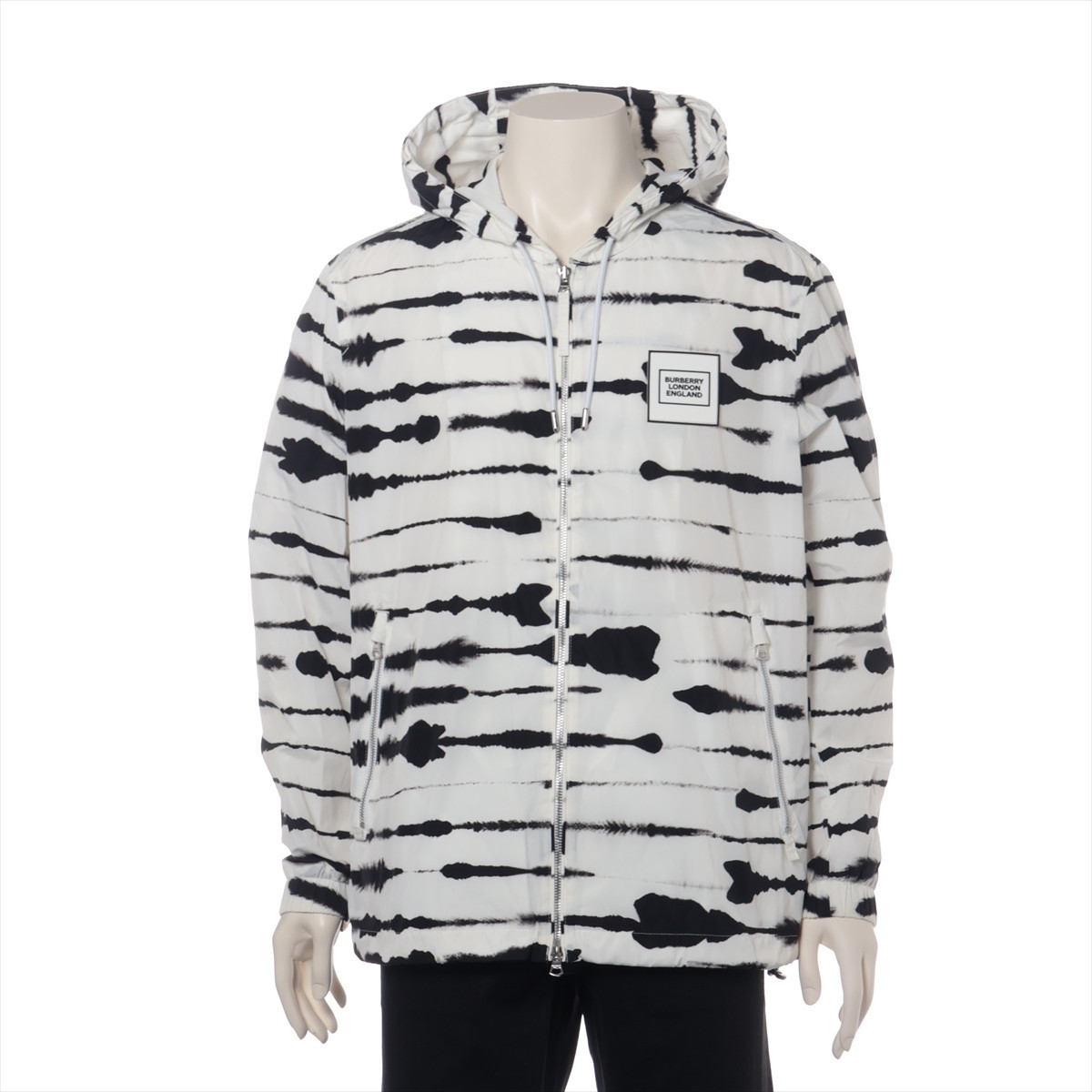 Burberry Tisci Period Polyester & Nylon Jacket S Men's Black Burberry Tisci Period Polyester & Nylon Jacket S Men's Black