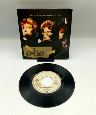 a-ha The Sun Always Shines On TV T.V. / Driftwood Vinyl Single Schallplatte