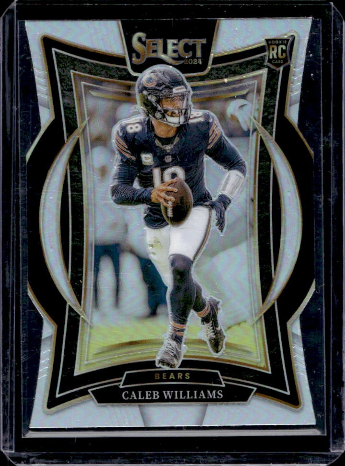 2024 Select Caleb Williams Concourse RC Silver Prizm Die-Cut #25 Bears