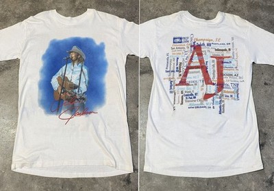 Alan Jackson 1996 Concert Music T-Shirt, 90s Alan Jackson T-Shirt