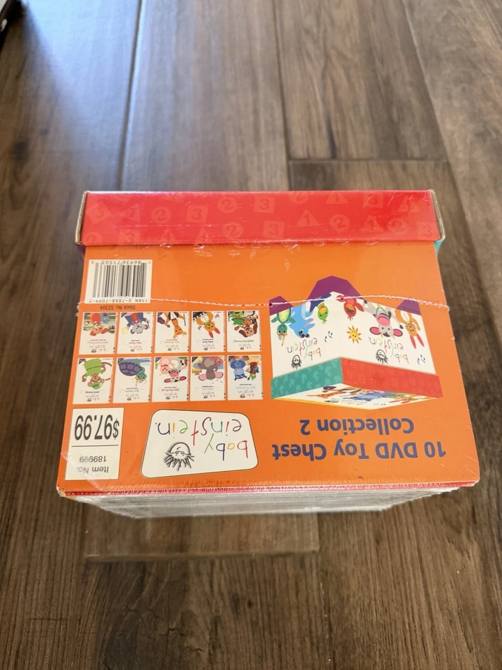 BABY EINSTEIN 10 DVD Toy Chest Collection Two Factory Sealed - Image 3 of 4