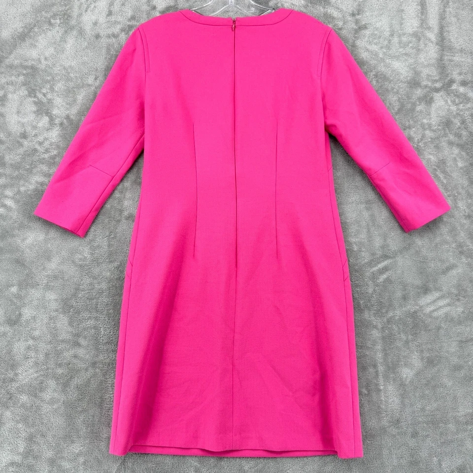Shoshanna Dress Womens 4 Sheath Career Classic Stretch Minimalist Lined Pink - Image 2 of 4