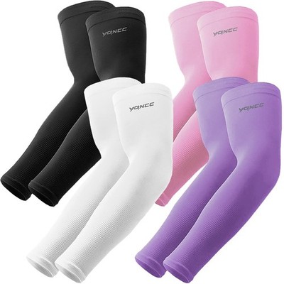 4 Paar Kühlende UPF 50+ UV-Schutz Armlinge für Damen, Herren, Sport & Tattoo