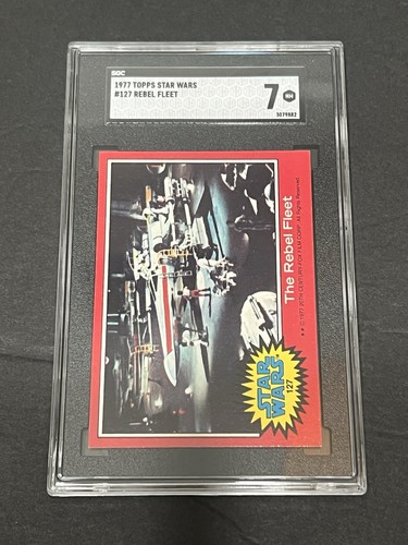 1977 Topps Star Wars #127 The Rebel Fleet