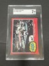 1977 Topps Star Wars “The Rebel Fleet” # 127 Red SGC 7 NM