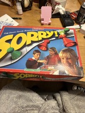 Sorry! Board Game Vintage Classic Family 1997 Waddingtons 100% Complete
