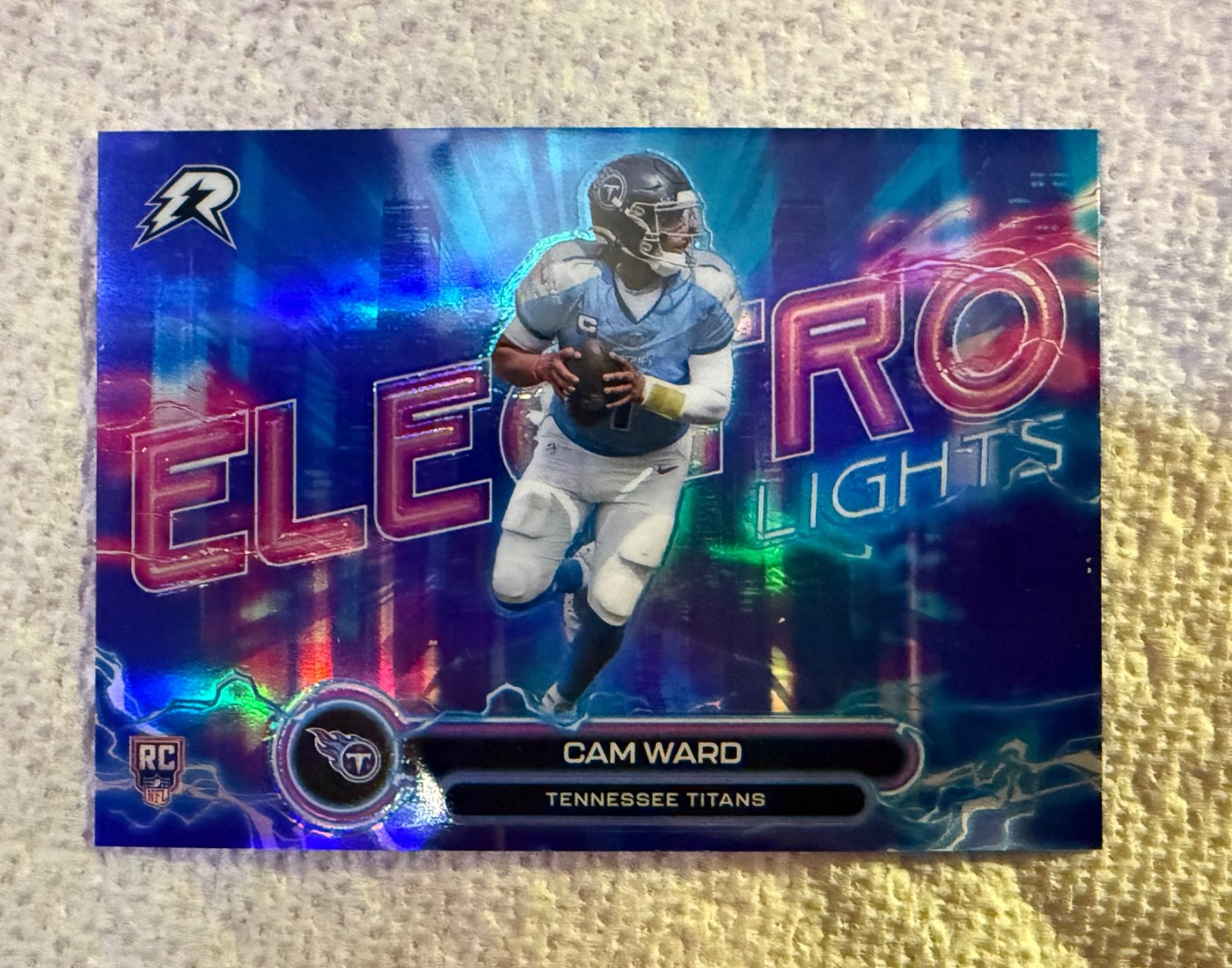 Topps 2026 Electro Lights Cam Ward #EL-6  Titans RC Chance Presale