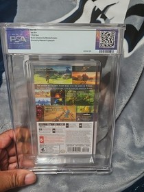 The Legend Of Zelda: Breath Of The Wild PSA Sealed Graded 9.8 A++