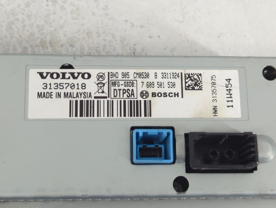 Sample Display Volvo 2013-2013 Volvo V60 Information Radio Display Screen YKC1H | eBay