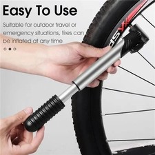 Mini Bike Pump Hand Air Pump Presta Schrader MTB Road Tire Inflator Pump US Tyre