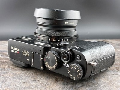 Fujifilm X100F 24mp Premium Compact Camera Black *good* 0543 | eBay