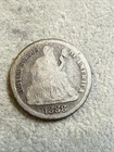 1888 S Seated Liberty Silver Dime G Good Condition Nice Coin See Pics 8108