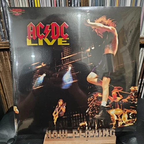 NEW/SEALED Collector's Edition AC/DC LIVE (1991 Tour) 2 LP Vinyl Record Gatefold