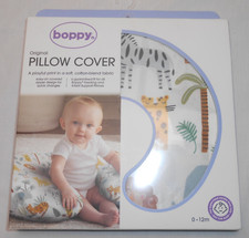Boppy Original Pillow Cover Colorful Wildlife Safari Print BRAND NEW
