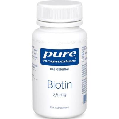 PURE ENCAPSULATIONS Biotin 2,5 mg Kapseln, 60 St PZN 07764203