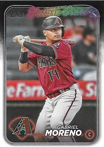2024 Topps Series 1 Gabriel Moreno Future Stars #268 Arizona Dbacks RC