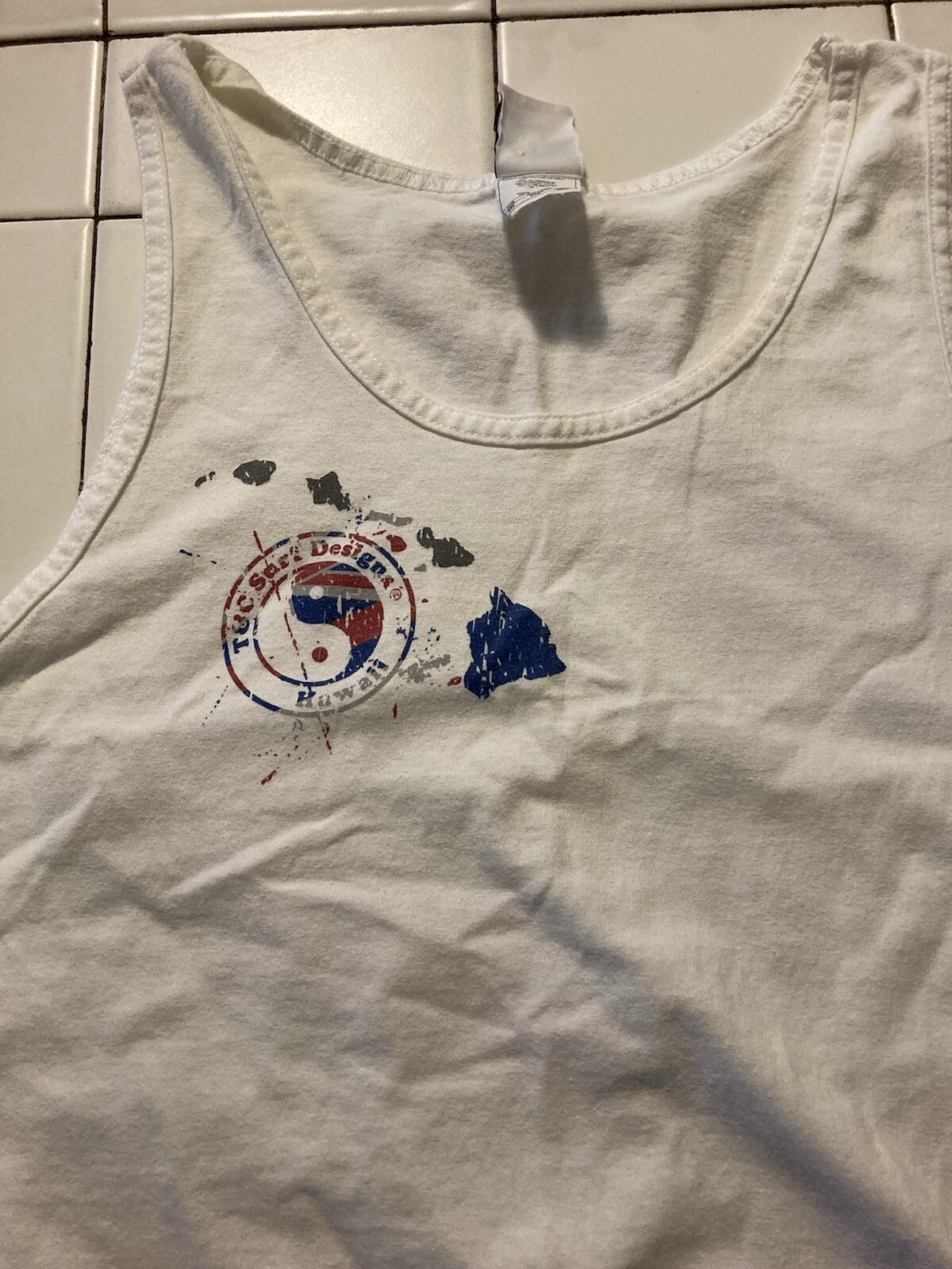 VTG Hawaiian Men’s Tank Top 2XL