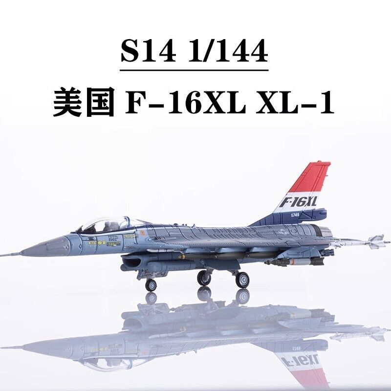 1/144 US Air force F16XL Fighter Aircraft F-16XL XL-1 Military