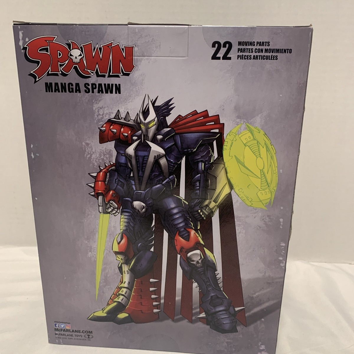 McFarlane Toys Designer Edition Manga Spawn Mega Action Figure | eBay