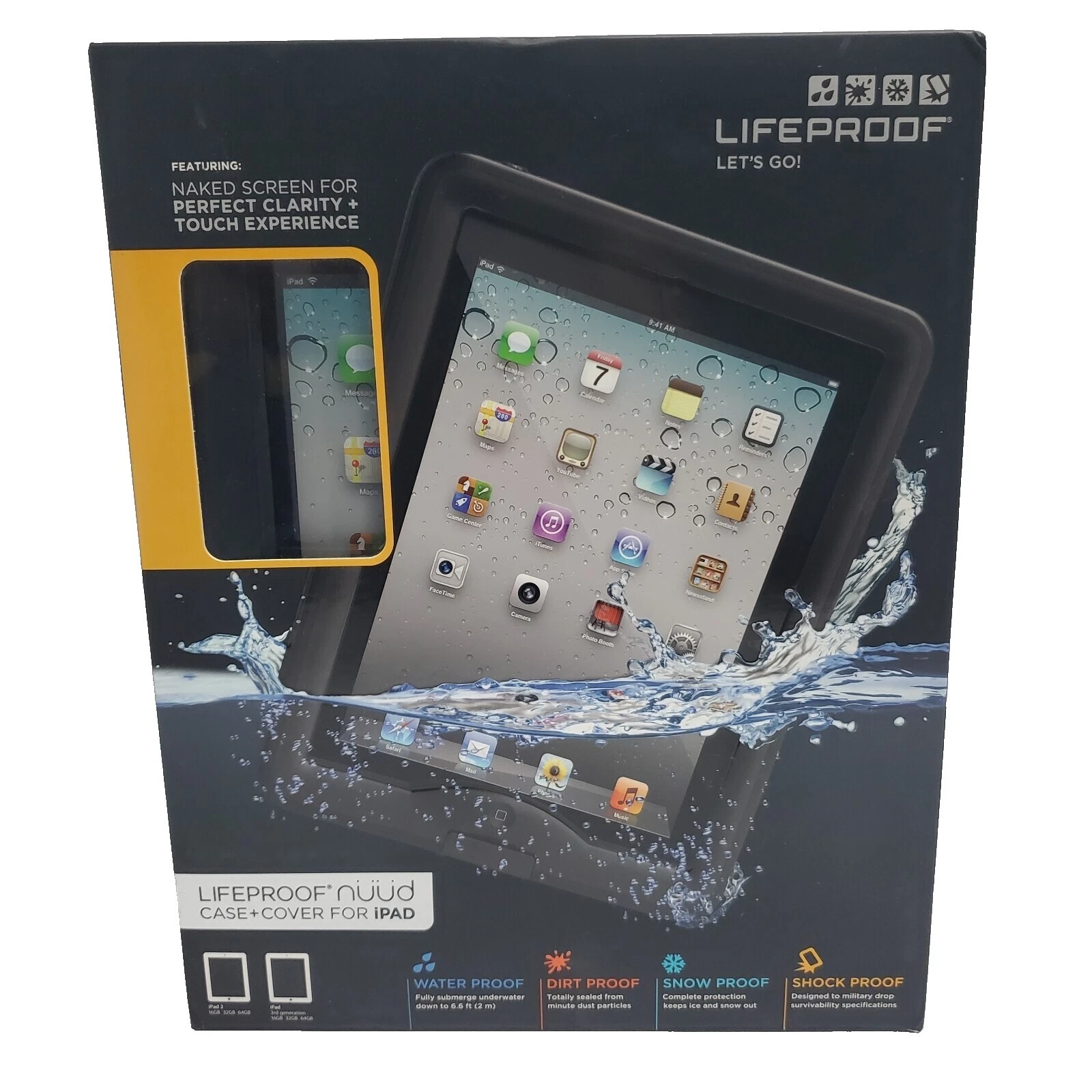 Lector de libros electrónicos y tablet LifeProof Estuches, Fundas y teclado folios para Apple Apple iPad Air 2