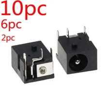 DC-044 5.5 x 2.1mm DC Power Jack Socket Connector 3Pin Panel Mount Plug Adapter