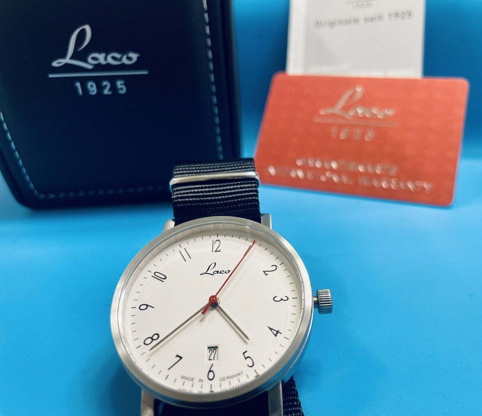 Automatic Watch Laco DRESDEN 40 mm 862074 Comes With 2 Sets Of Straps 🤫🤫