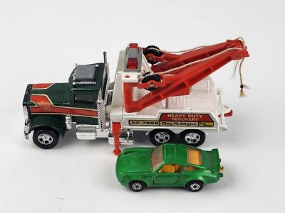 Matchbox SuperKings Peterbilt Wrecker 1978 Lesney Tow Truck Nice