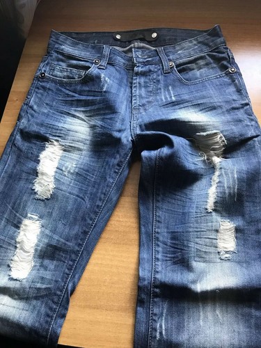 Jeans Strappati Uomo NYC Tg.42 / 29 | eBay