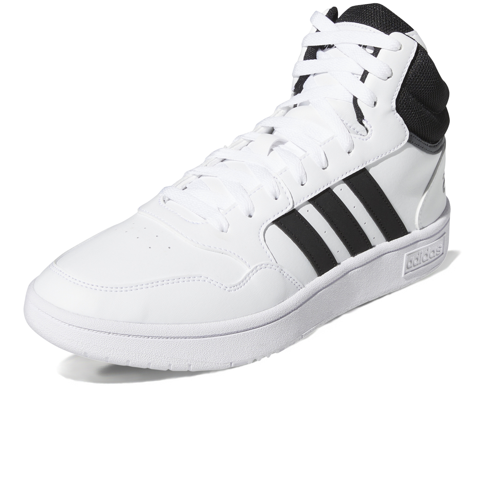 Scarpe Adidas Hoops 3.0 Mid Taglia 43 1/3 Cod GW3019 Bianco