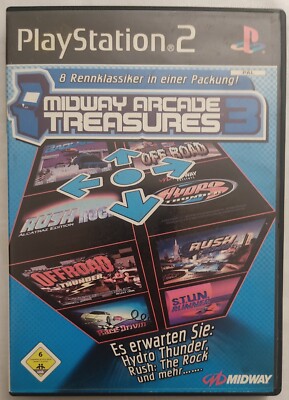 Midway Arcade Treasures 3 PS2 PlayStation2 - sehr guter Zustand