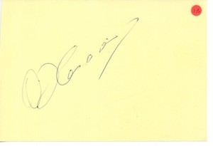 Andrea DeCesaris F1 McLaren authentic signed autograph signature COA UACC