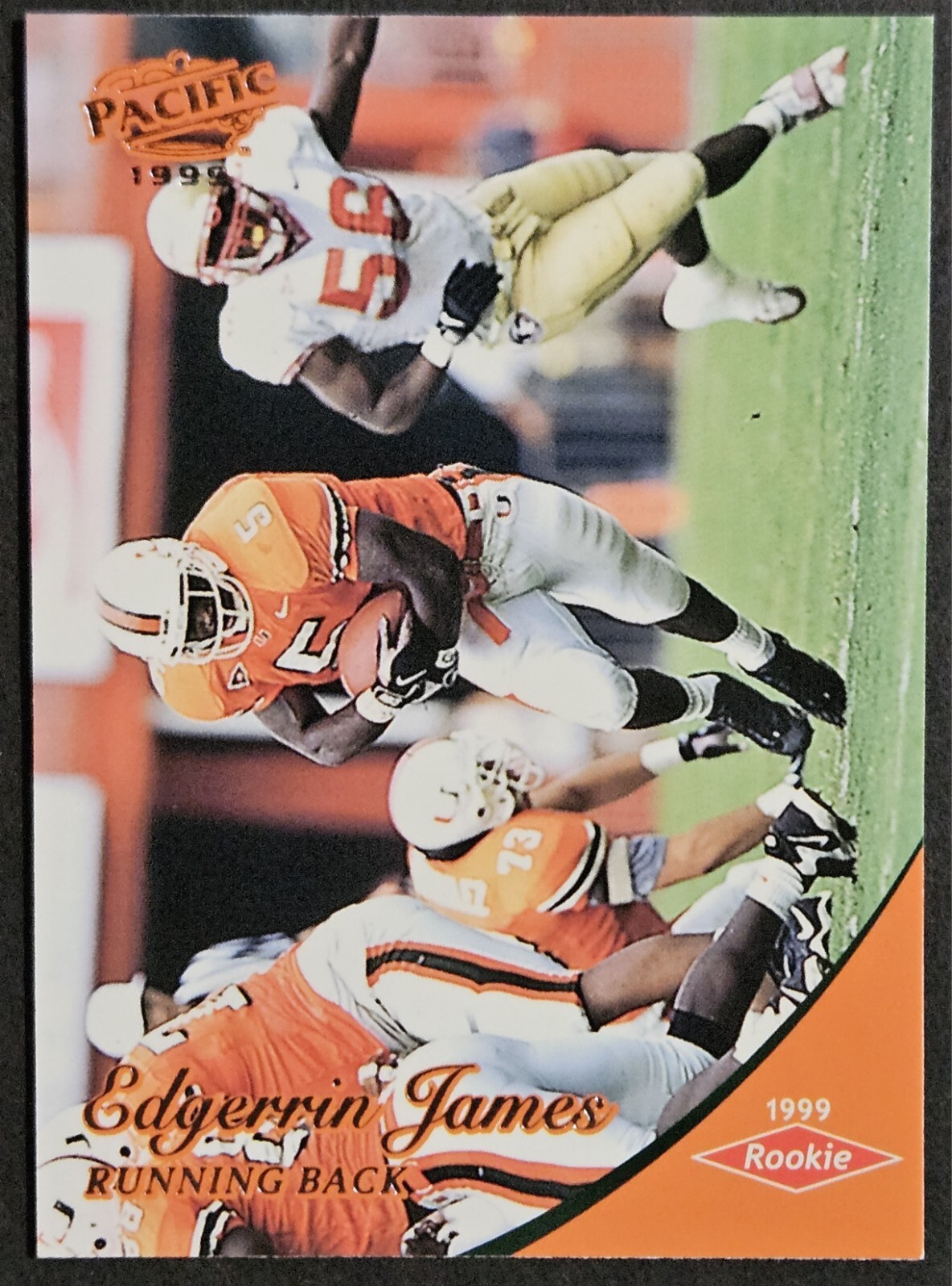 1999 Pacific #437 Edgerrin James Rookie RC Indianapolis Colts HOF