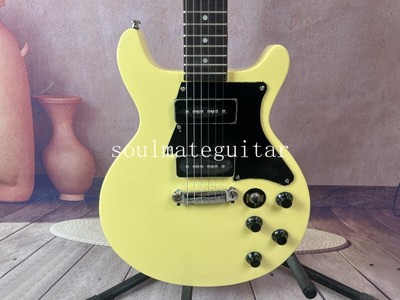 L P DCPro w/WrapAround Bridge/P-9Os electric guitar chrome hardware in stock