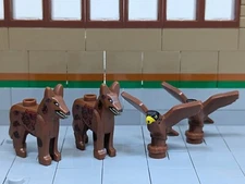 custom 2 bird 2 dog zombie minifig minifigures zombie brick new in box.