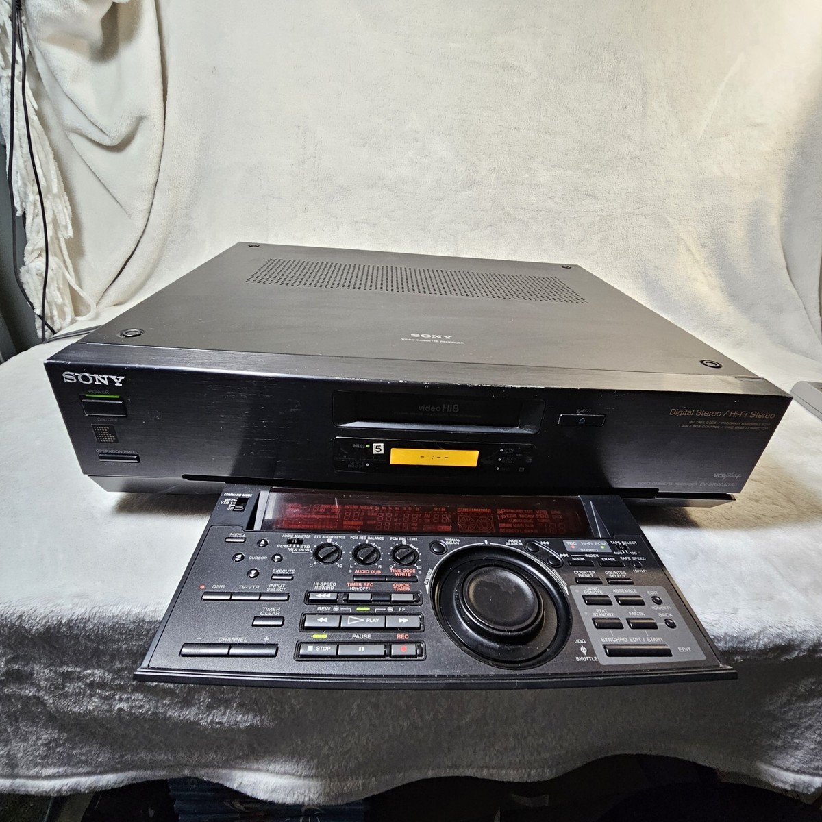 SONY ビデオカセットレコーダー　EV-NS7000NTSC SONY VEDEO CASETTE RECORDER EV-S7000NTSC for sale online | eBay
