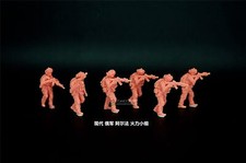 3D Printed 1/72 Modern Russian Alpha Fire Team 6-Person Plain Model