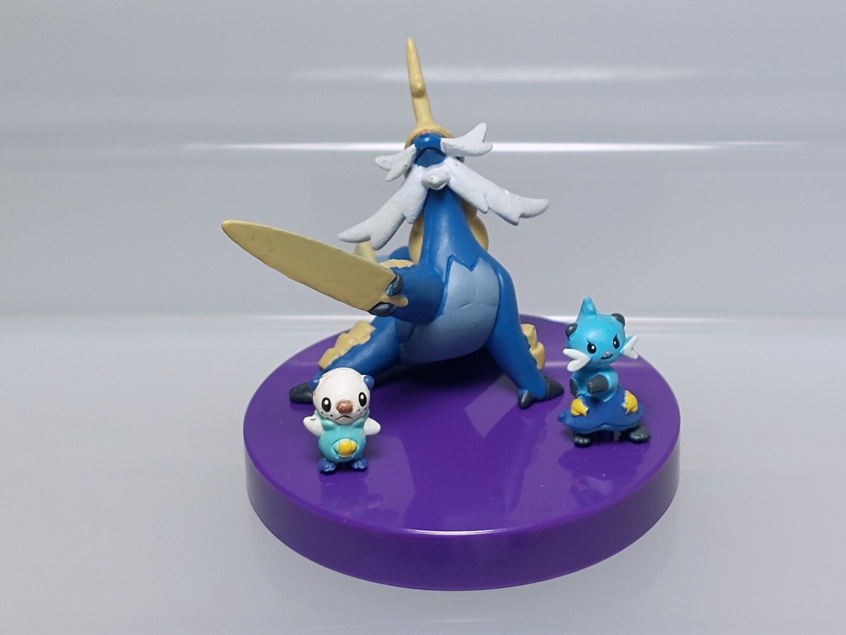 Samurott Dewott Oshawott Pokemon Zukan 1/40 Scale Figure T-ARTS