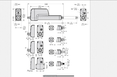 Thomson  Linear Motor , Extra Stark, 24 VDC, HD24B160-0450ELD1NNMD, 18 000N