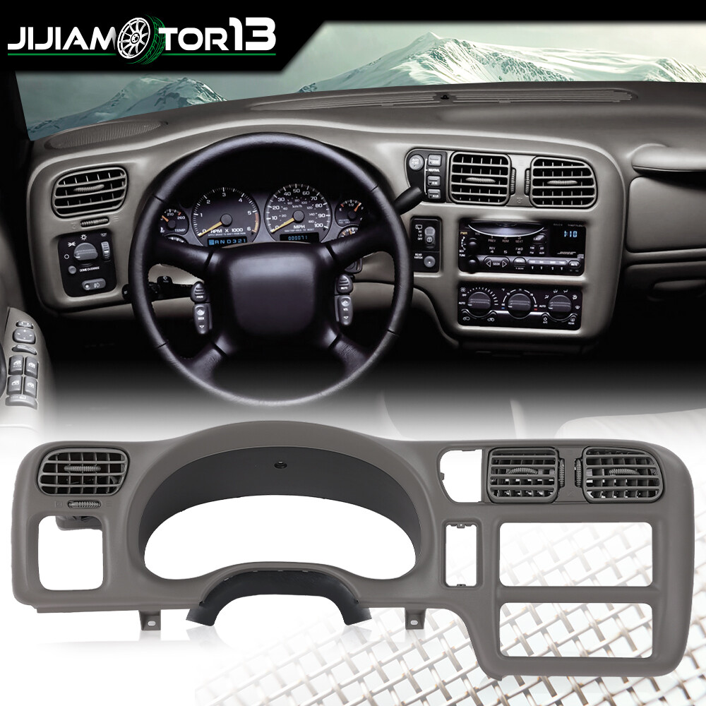 G-PLUS Dash Radio Trim Bezel Cover Single Din Compatible With 1998