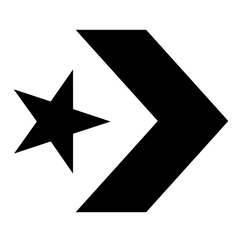 Converse Logo Vinyl Decal Sticker Art Wall Home Various Colours