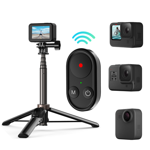 Bluetooth Remote Control Phone Selfie Stick Tripod for Gopro Hero 10 9 8 MAX f - Picture 3 of 18