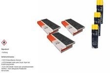 3x MAHLE Innenraumfilter Klimareiniger Audi A4 8D2 B5 1.6 1.8 für VW Passat