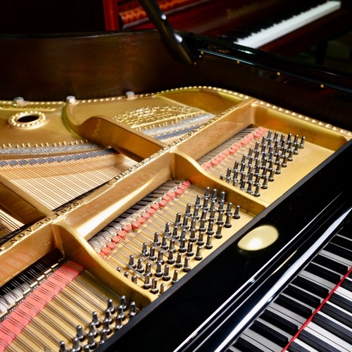Steinway & Sons Model A Grand Piano in Black Gloss | RESTORED | SHERWOOD PHOENIX - Picture 8 of 16