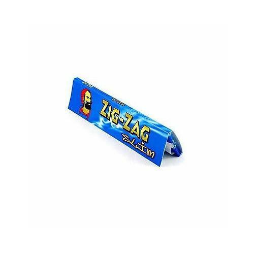 320 ZIG ZAG BLUE KING SIZE SLIM ROLLING PAPERS 10 BOOKS OF 32 eBay