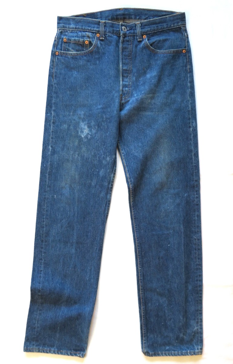 80s vintage Levi’s 501 赤耳　denim pants Levi's 80s 501 Vintage Button Back 532 Black Can Denim pants