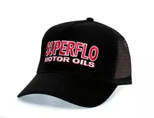 Superflo Hat - Days of Thunder Trucker Hat Unisex Adult Cap Black