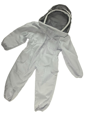 Unbranded Bee Keeper Child White Size Medium Suit (gloves not included)
