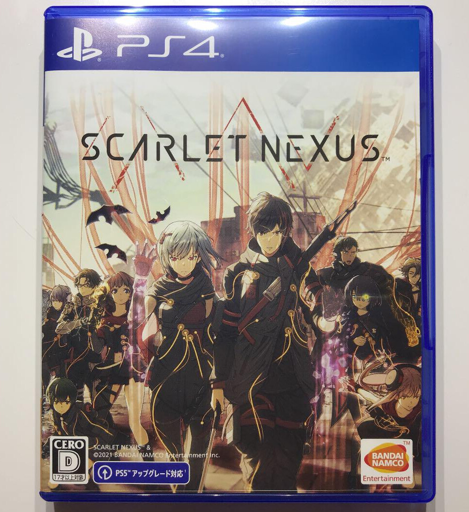 Scarlet Nexus Sony Playstation 4 PS4 Japanese ver Bandai Namco Tested
