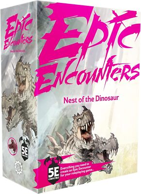 Steamforged Epic Encounters Nest of the Dinosaur